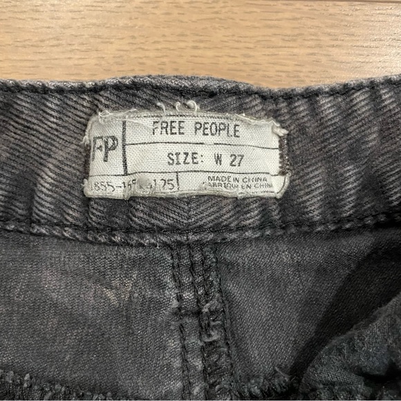 Free People Acid Wash Corduroy Shorts - Picture 2 of 7